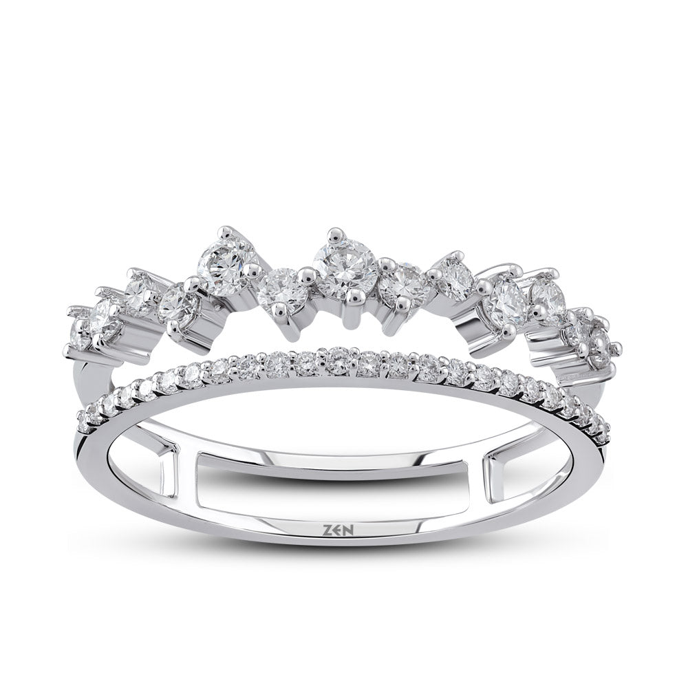 Duet Diamond Ring
