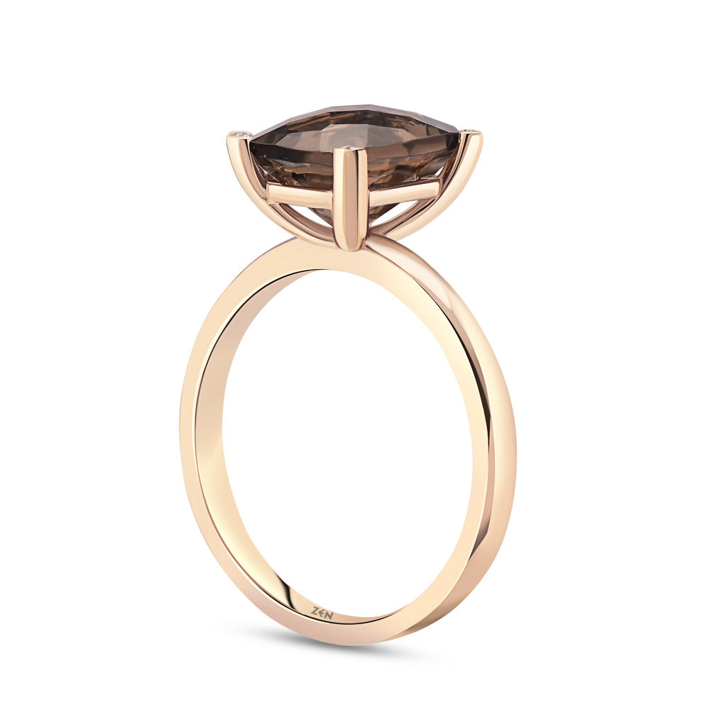 Smoky Quartz Ring
