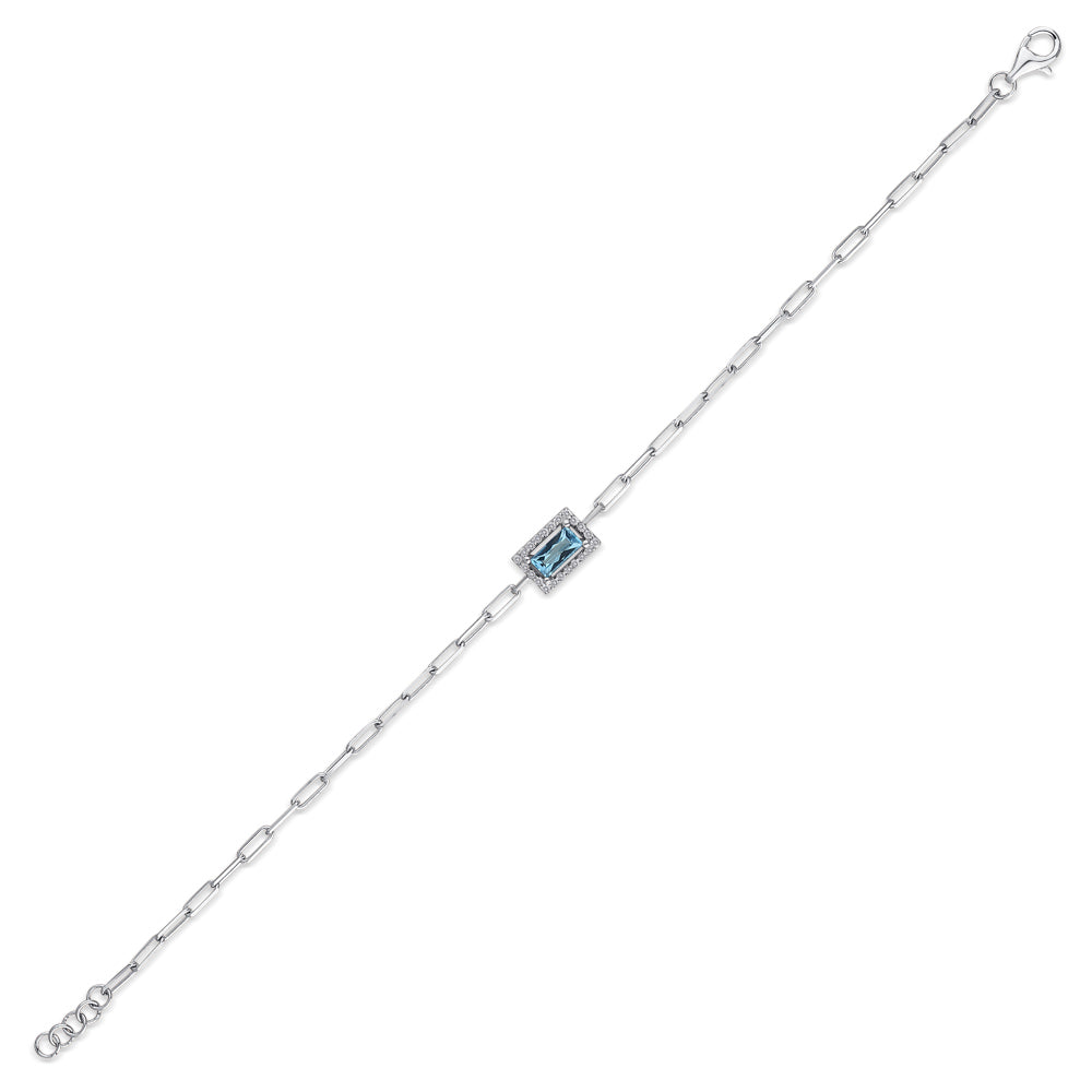 Blue Topaz Bracelet