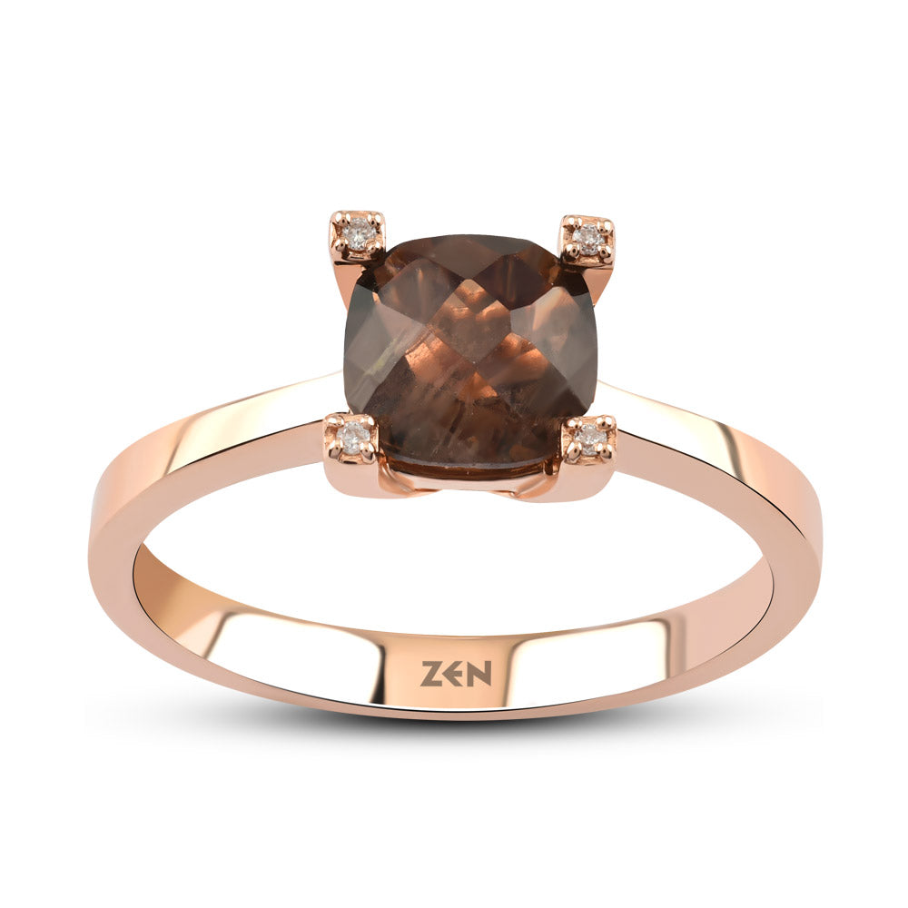 Smoky Quartz Ring