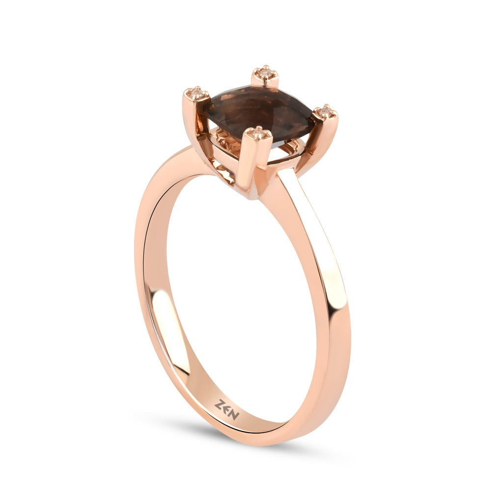 Smoky Quartz Ring
