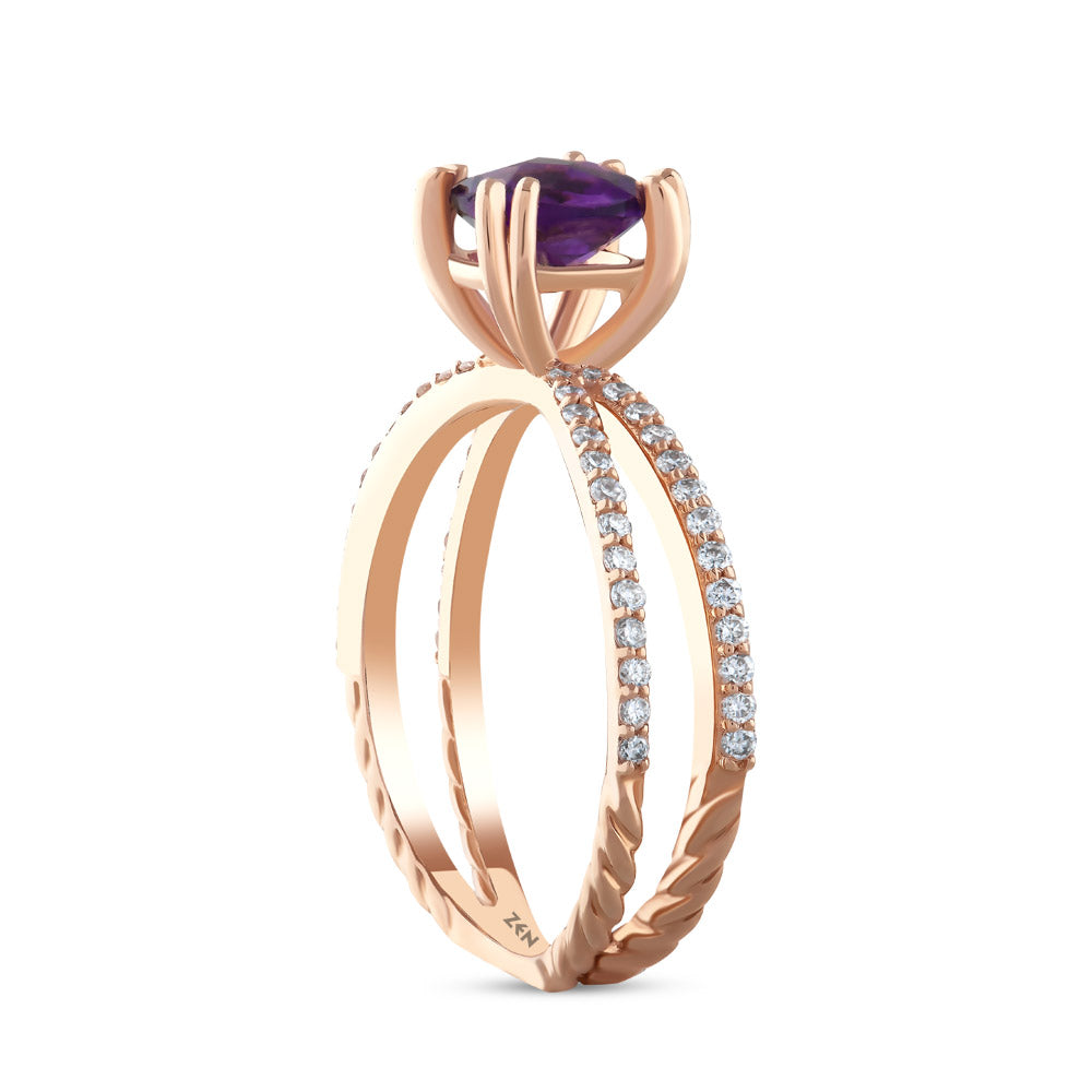 Amethyst Ring