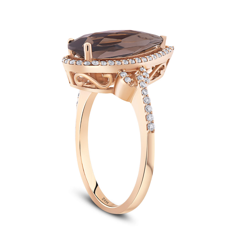 Smoky Quartz Ring
