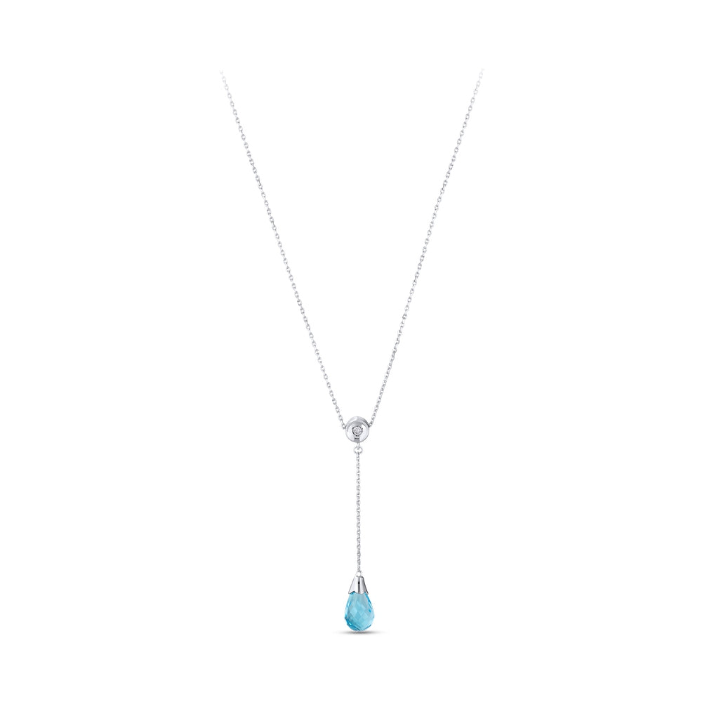 Blue Topaz Necklace