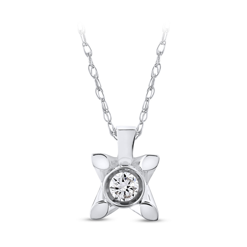 Solitaire Diamond Necklace