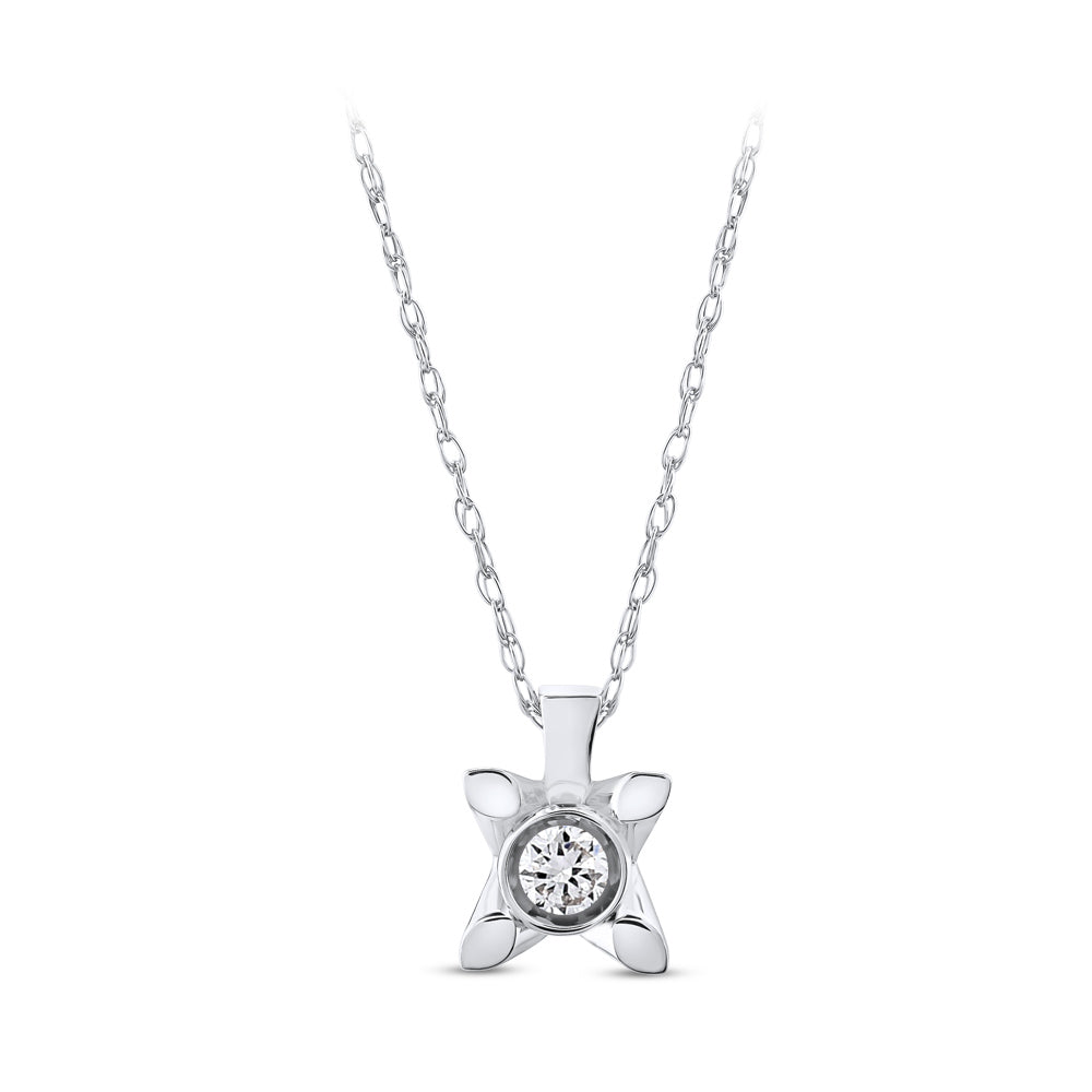 Solitaire Diamond Necklace