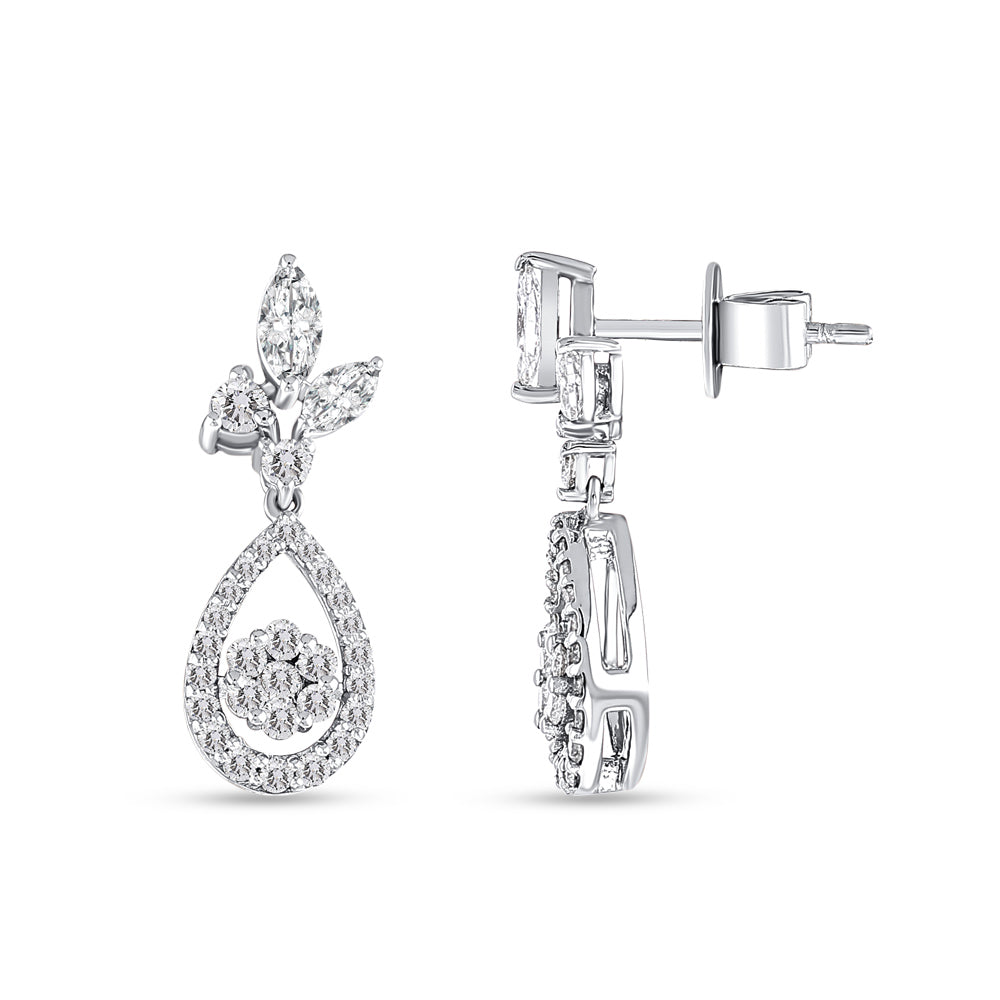 Design Diamond Earrings