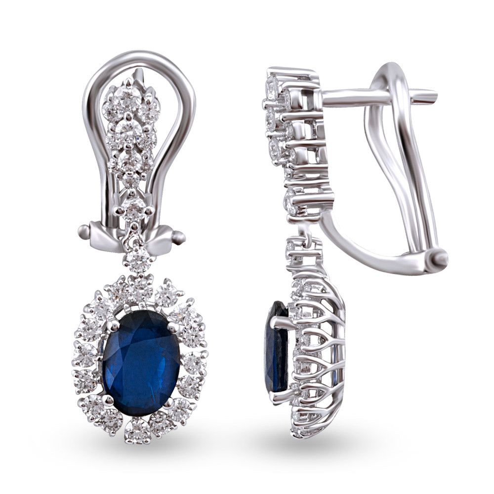 Sapphire Earrings