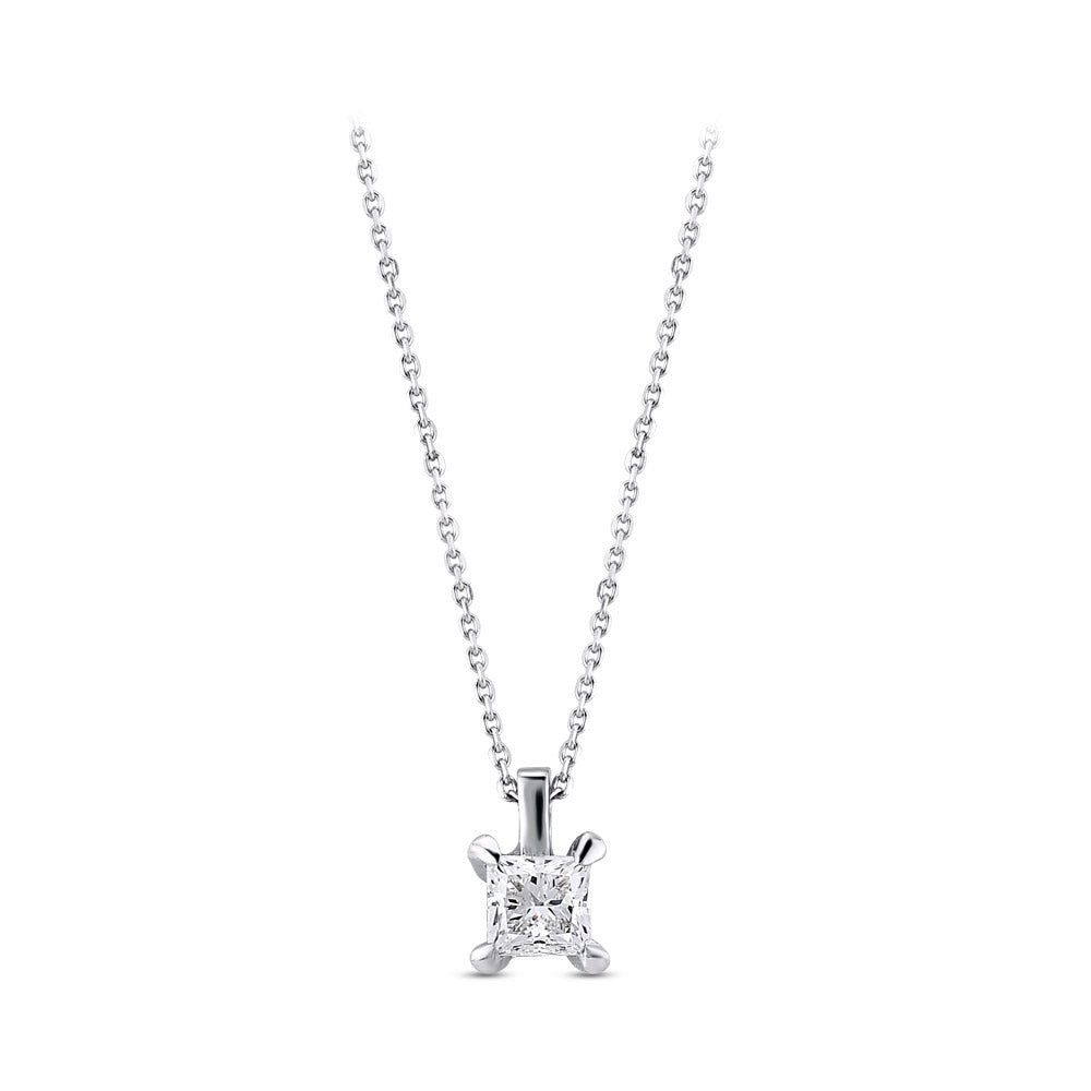 Solitaire Diamond Necklace