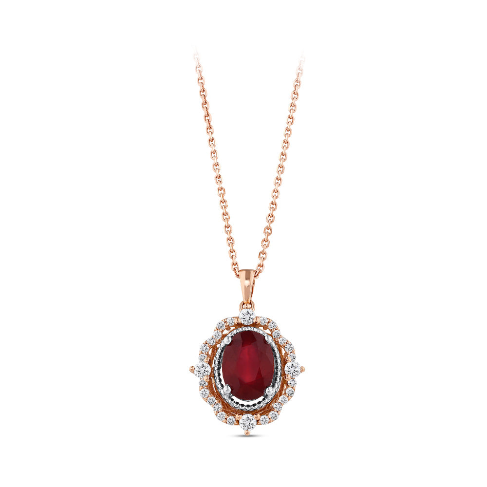 Ruby Necklace