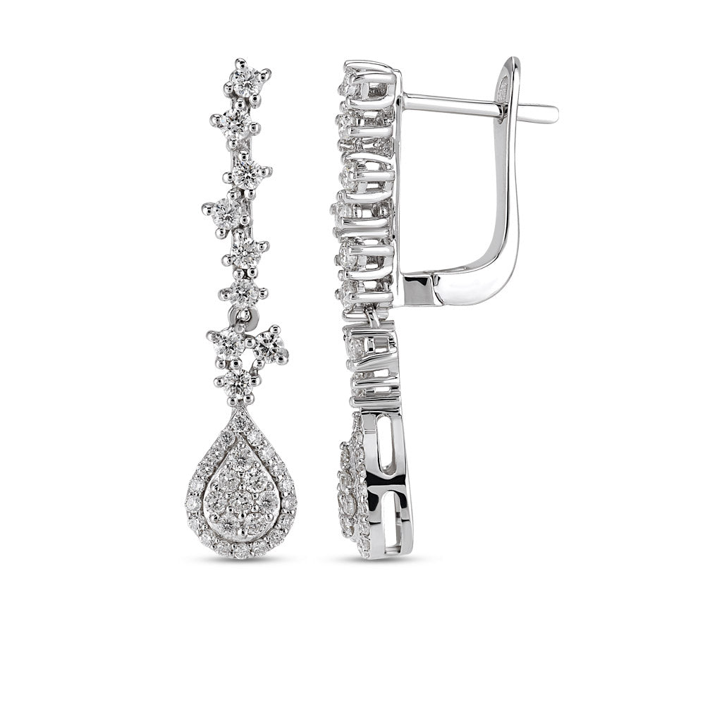 Design Diamond Earrings