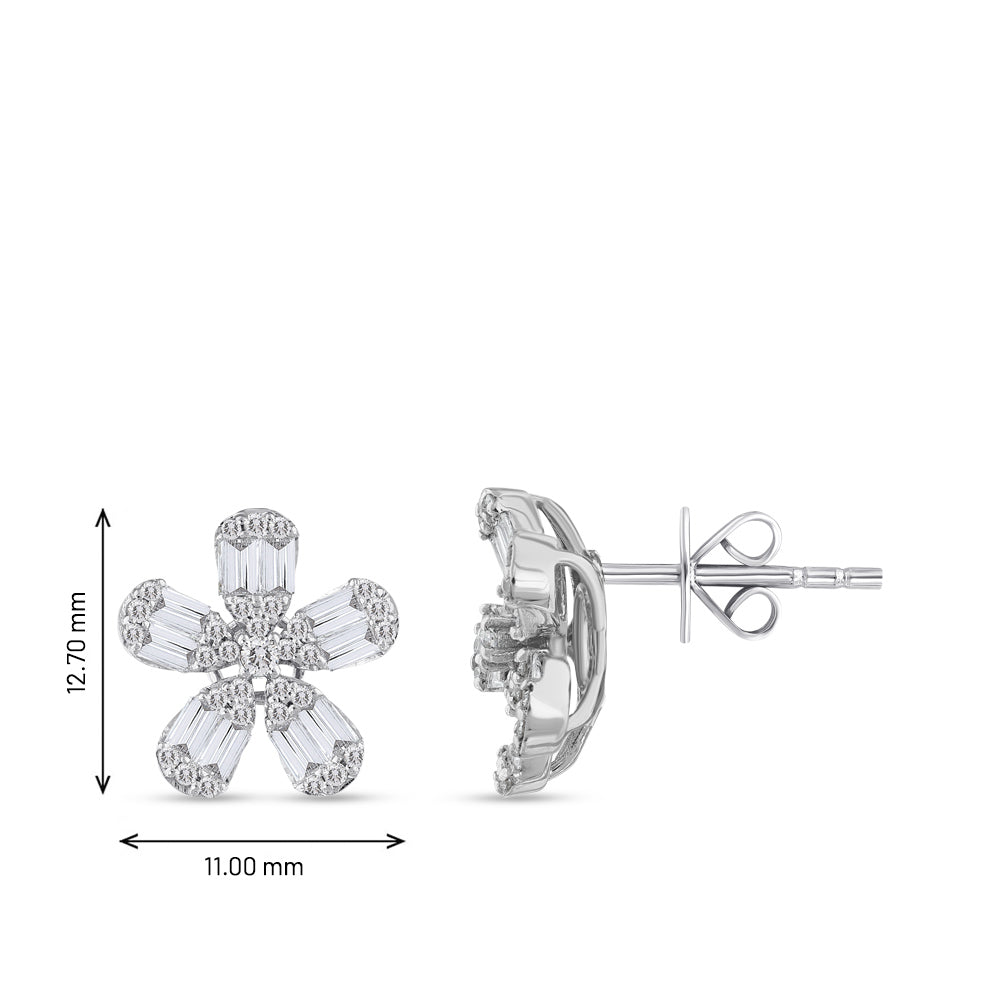 Design Diamond Earrings
