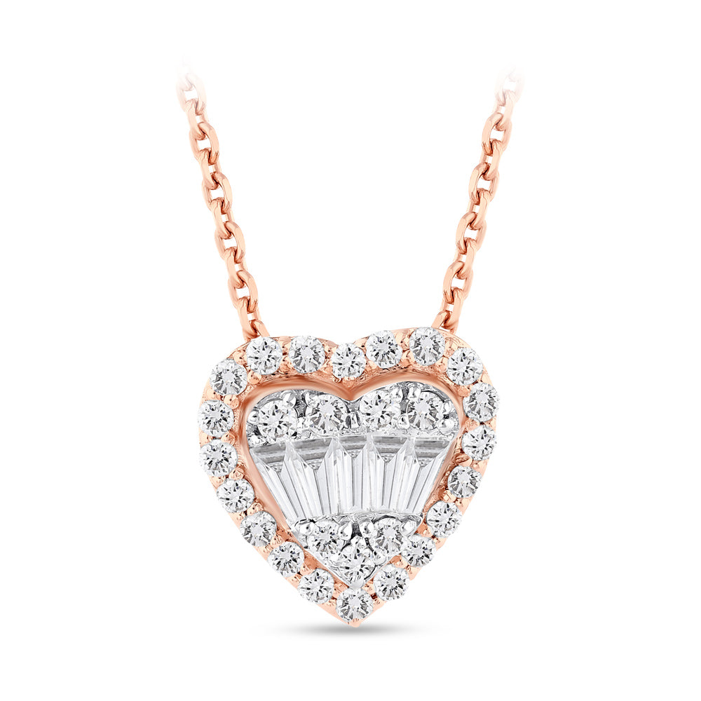 Heart Diamond Necklace