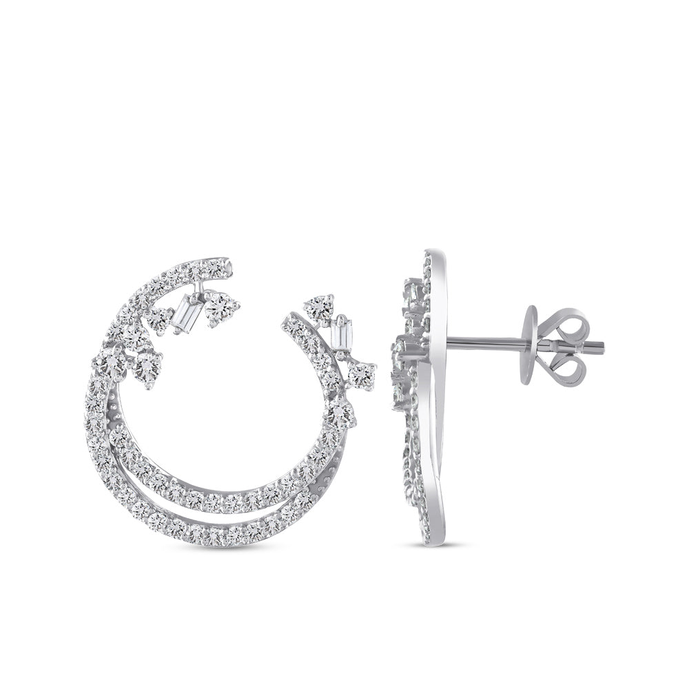 Design Diamond Earrings