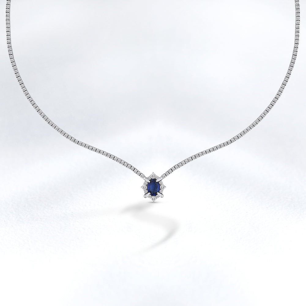 Sapphire Necklace