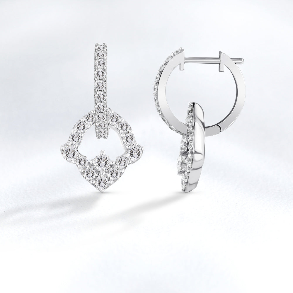 Design Diamond Earrings