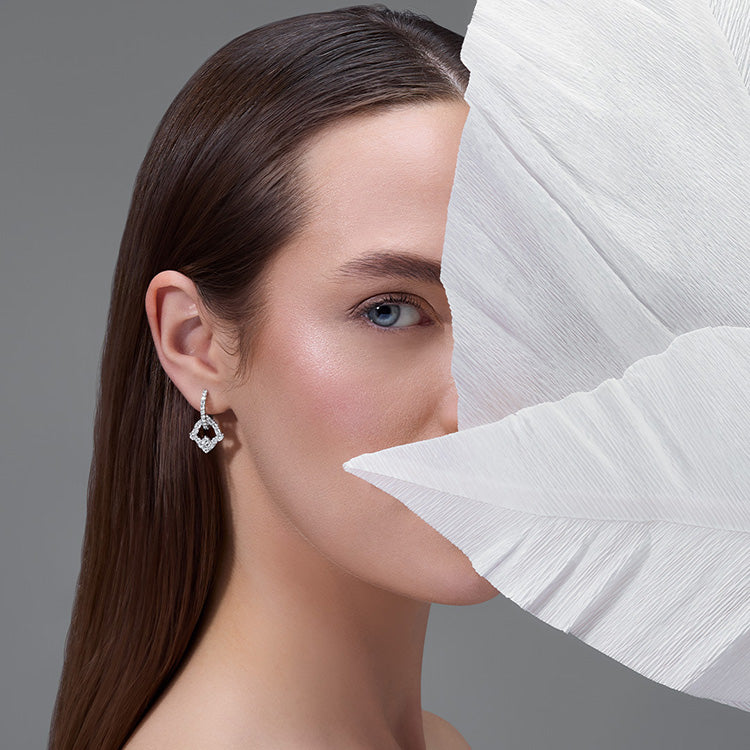 Design Diamond Earrings