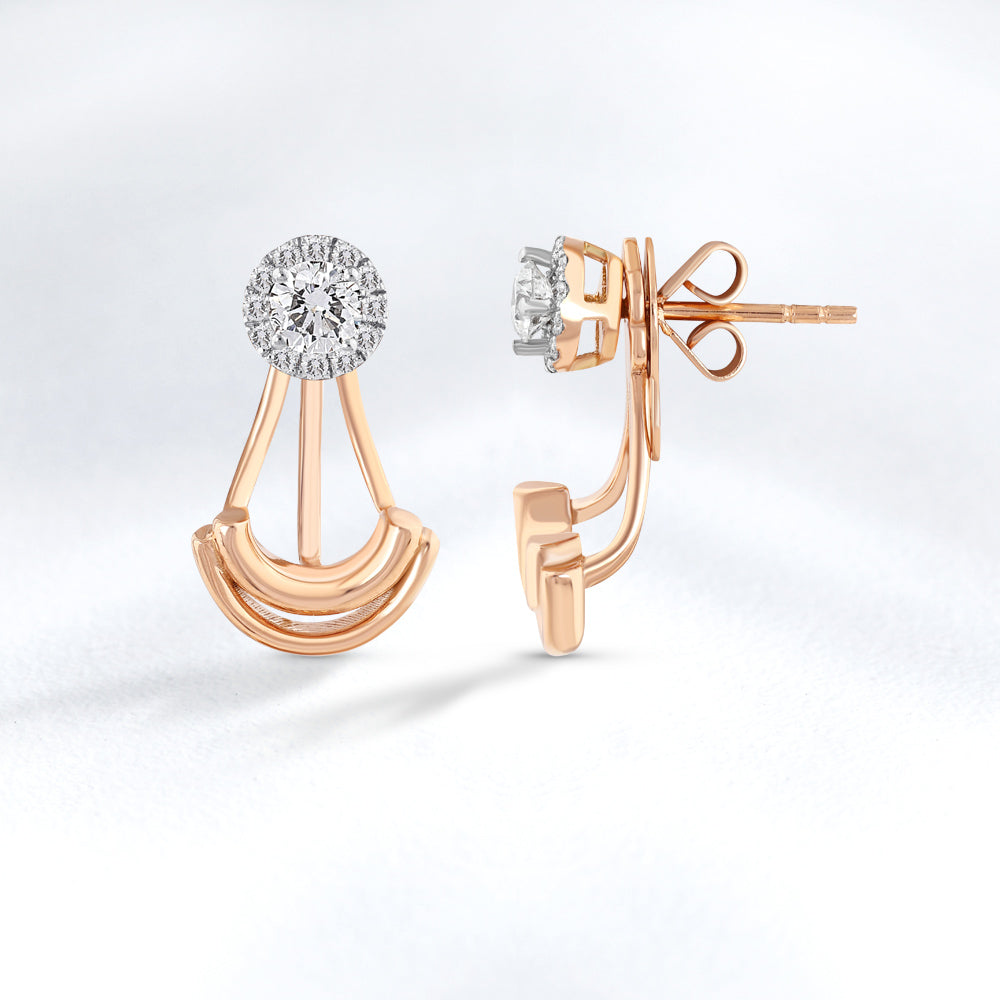 Design Diamond Earrings