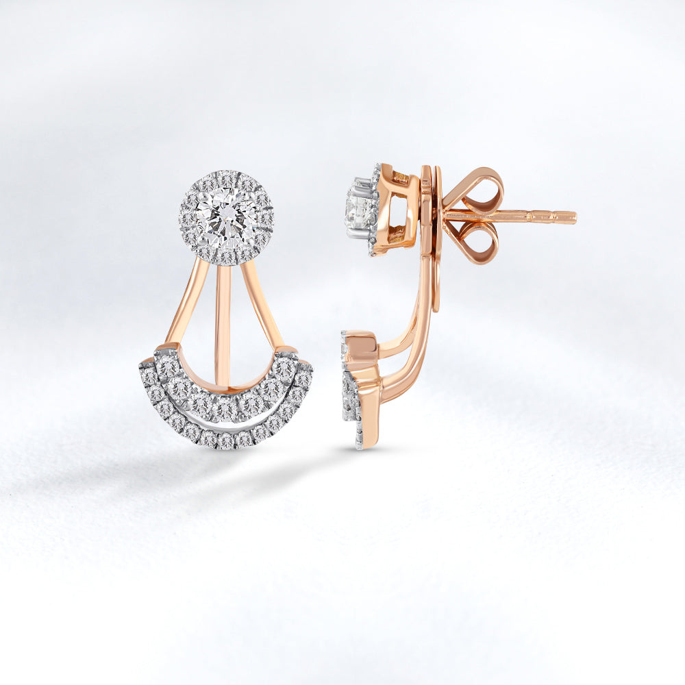 Design Diamond Earrings
