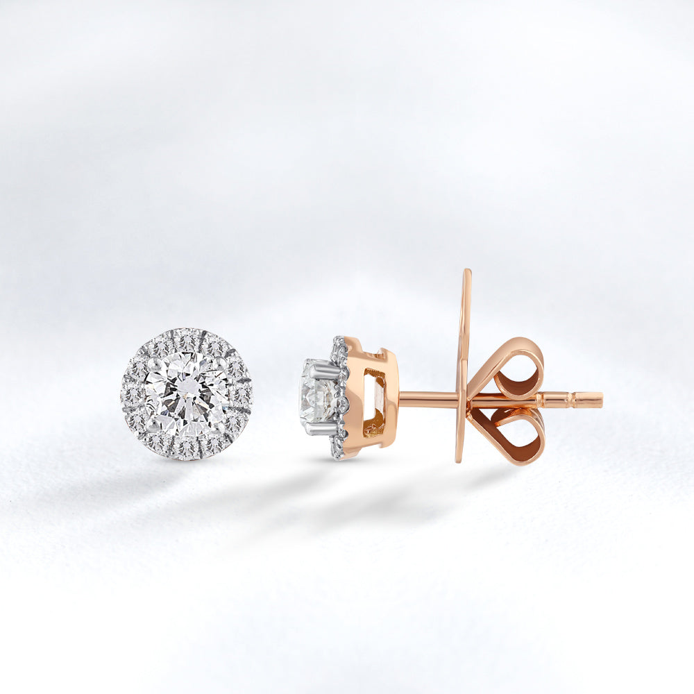 Design Diamond Earrings