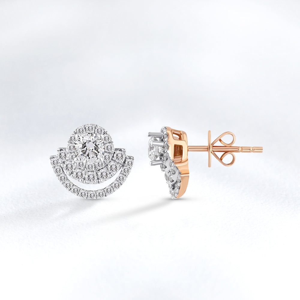 Design Diamond Earrings