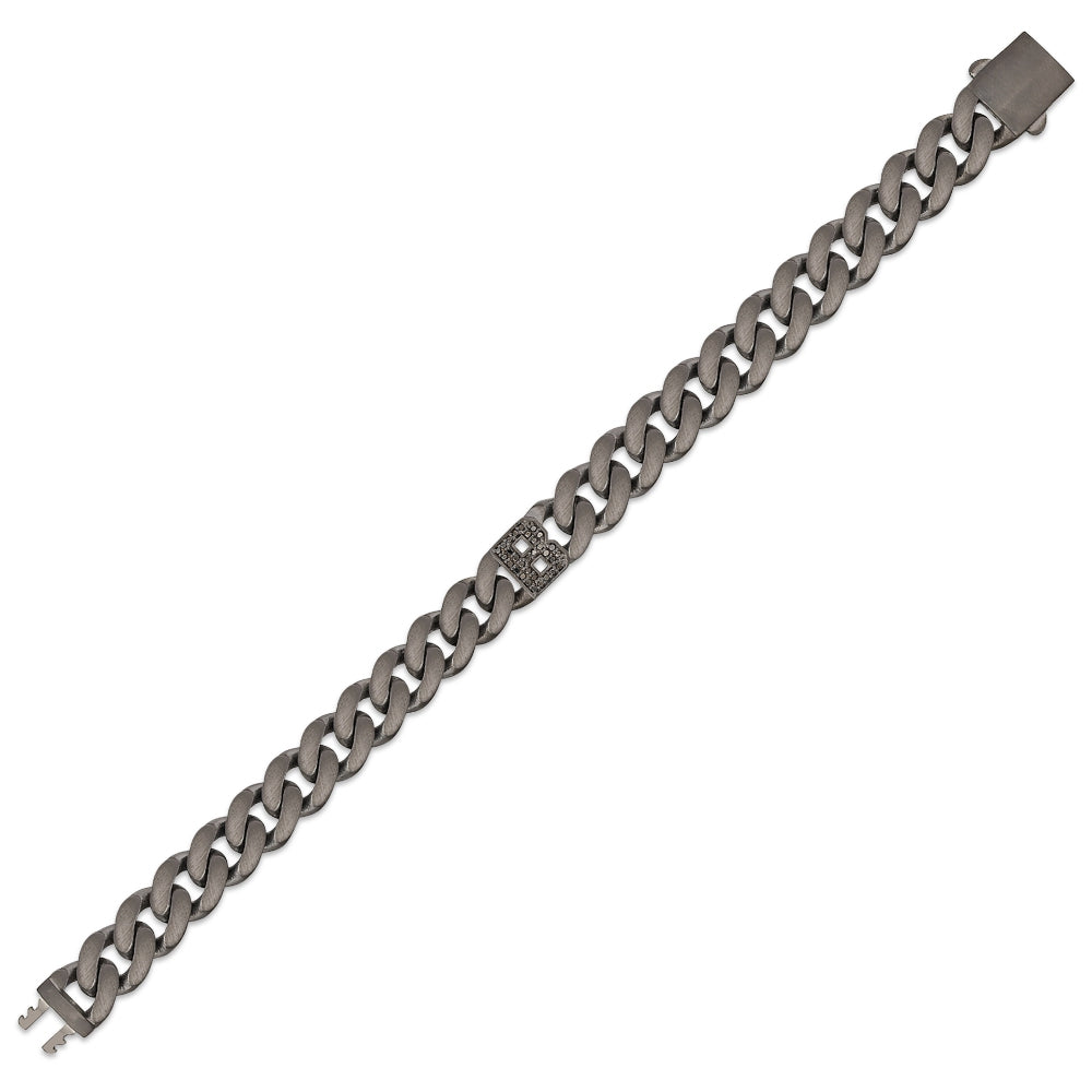Diamond Initial Bracelet B