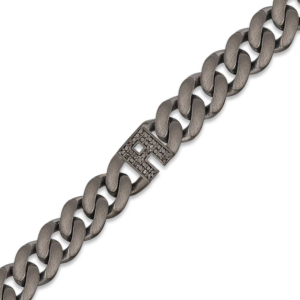 Diamond Initial Bracelet A