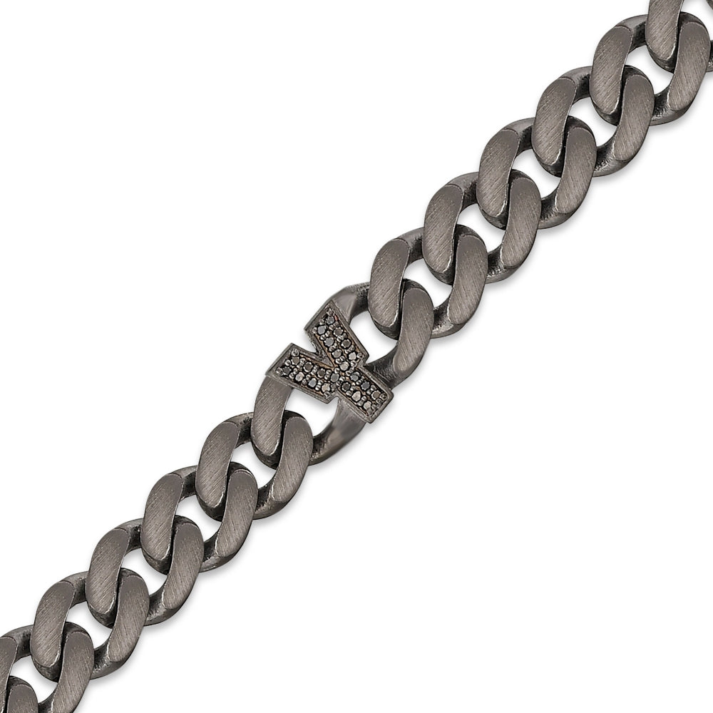 Diamond Initial Bracelet Y
