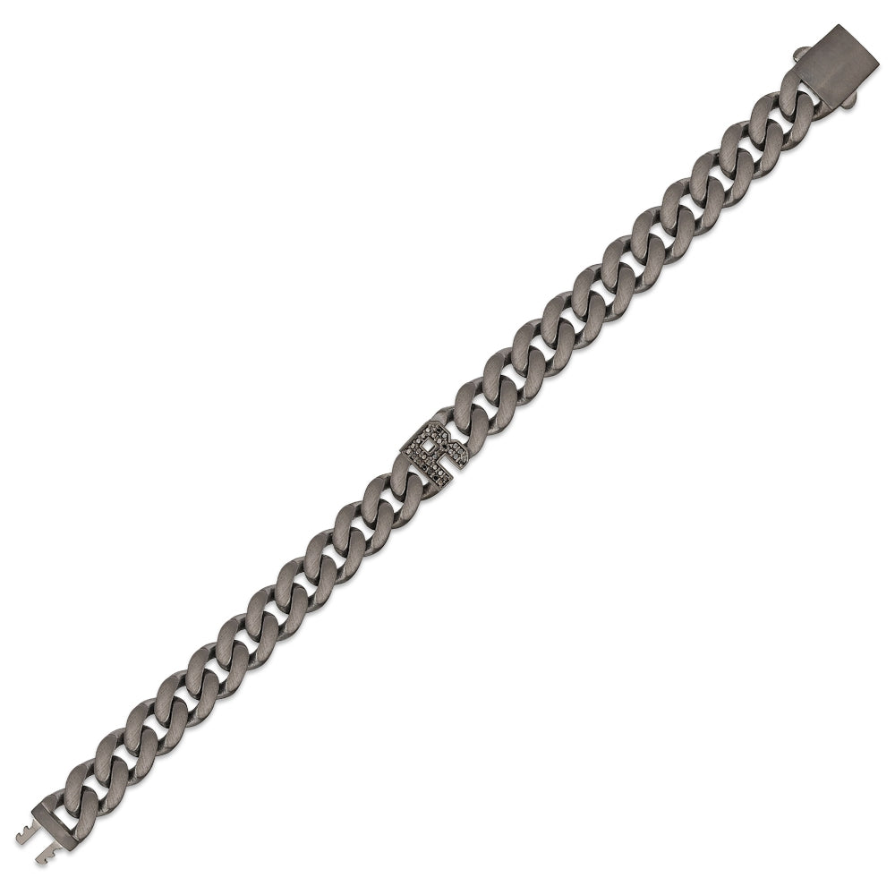 Diamond Initial Bracelet R