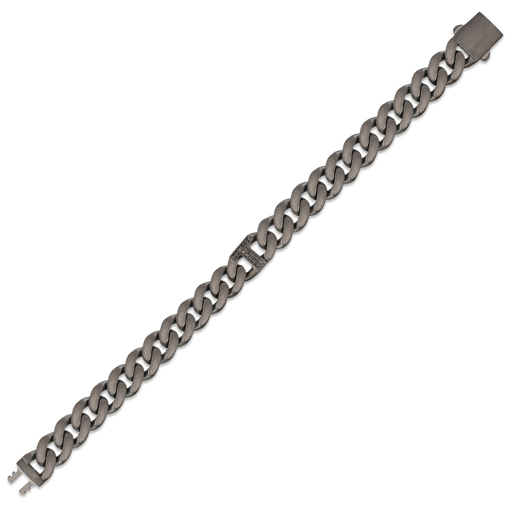 Diamond Initial Bracelet T