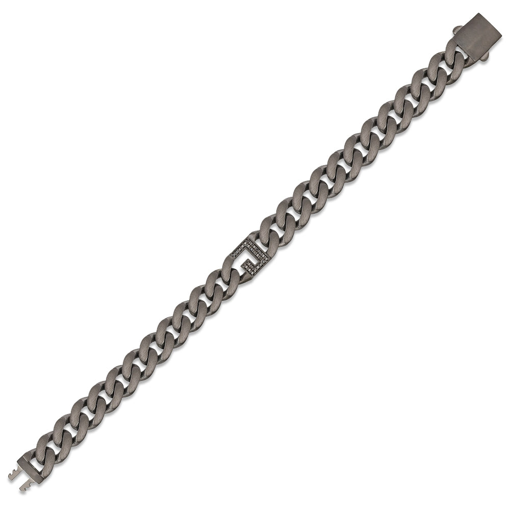 Diamond Initial Bracelet J