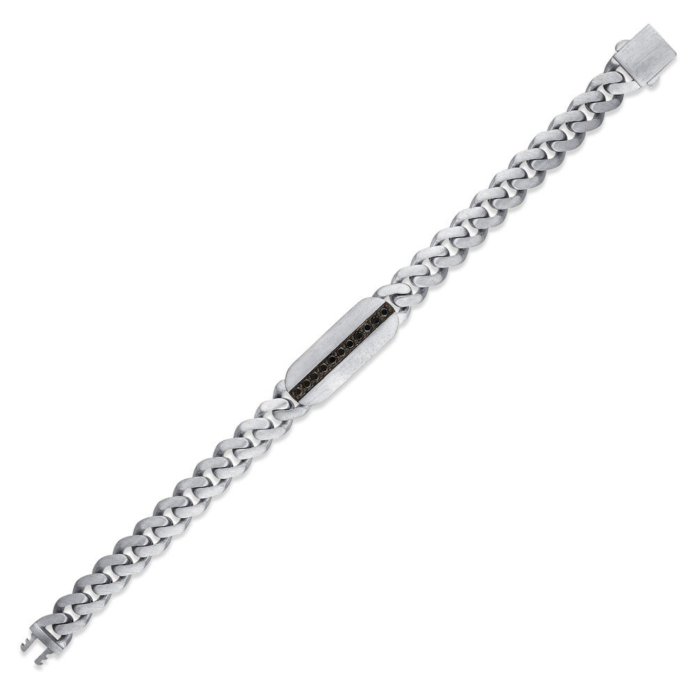 Men’s Silver Diamond Bracelet