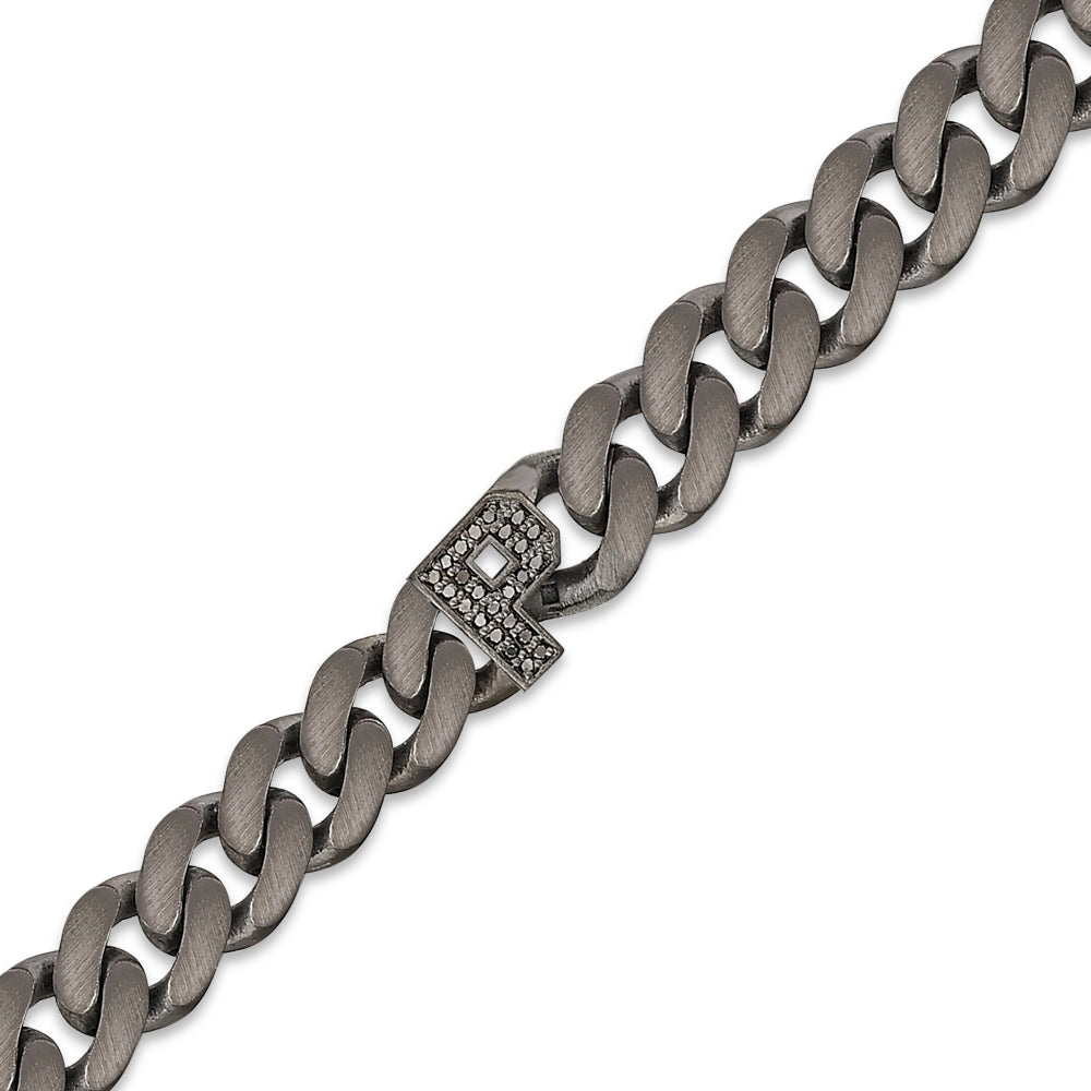 Diamond Initial Bracelet P