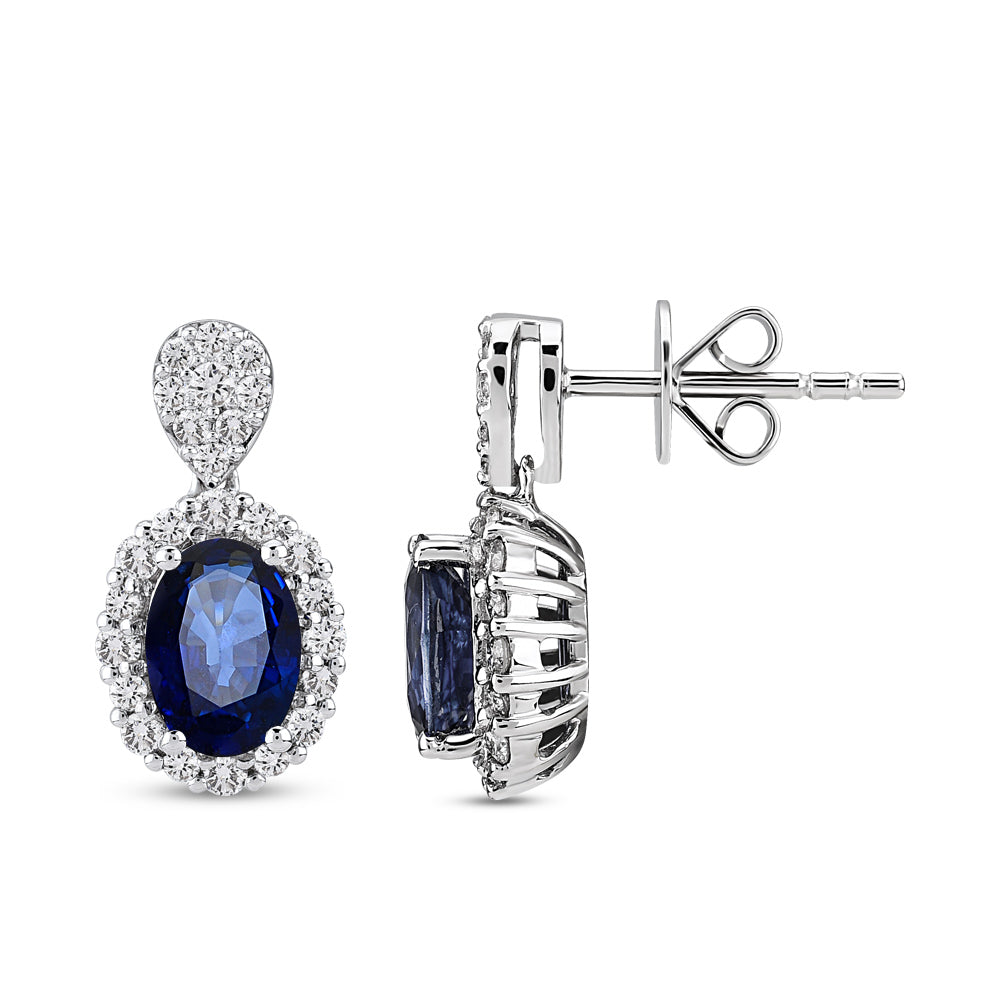 Sapphire Stud Earrings