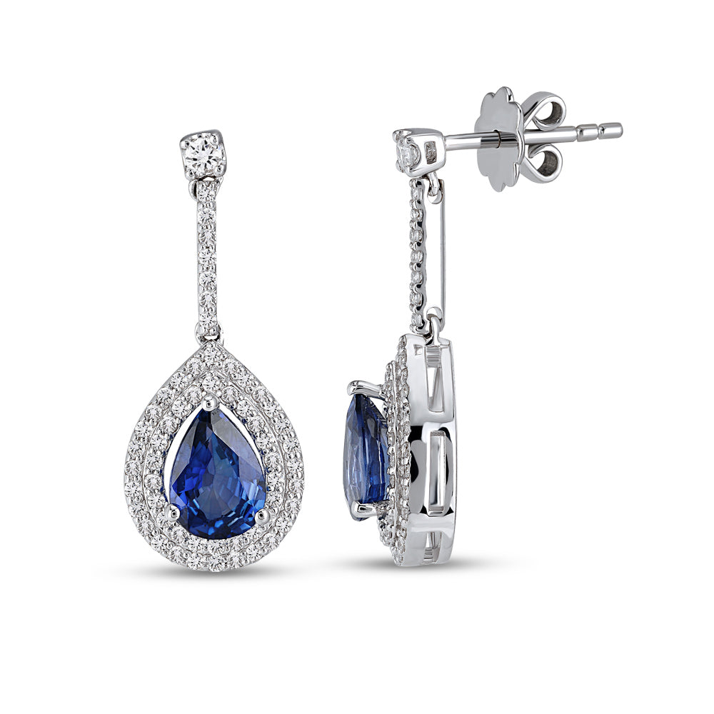 Sapphire Earrings