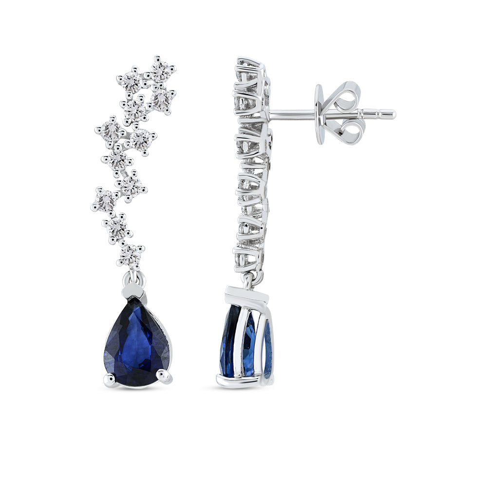 Sapphire Earrings