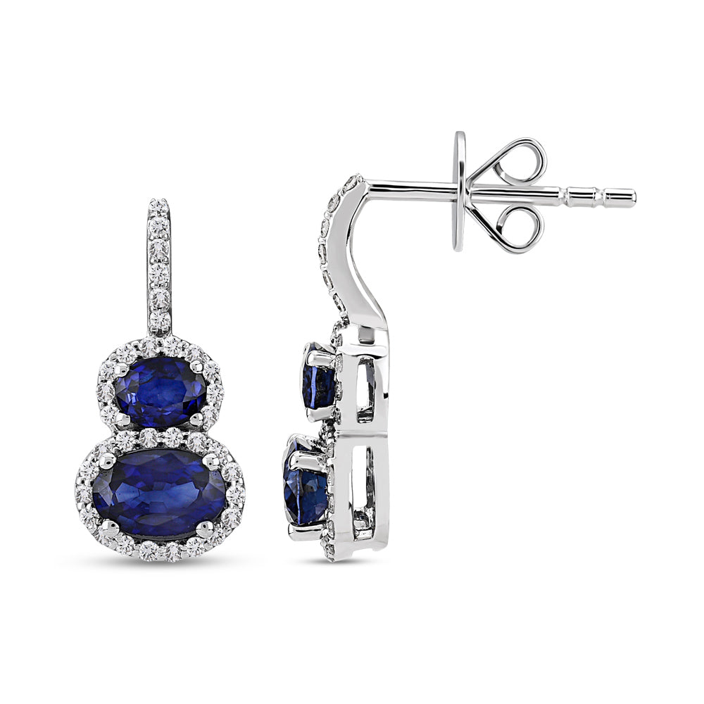 Sapphire Stud Earrings