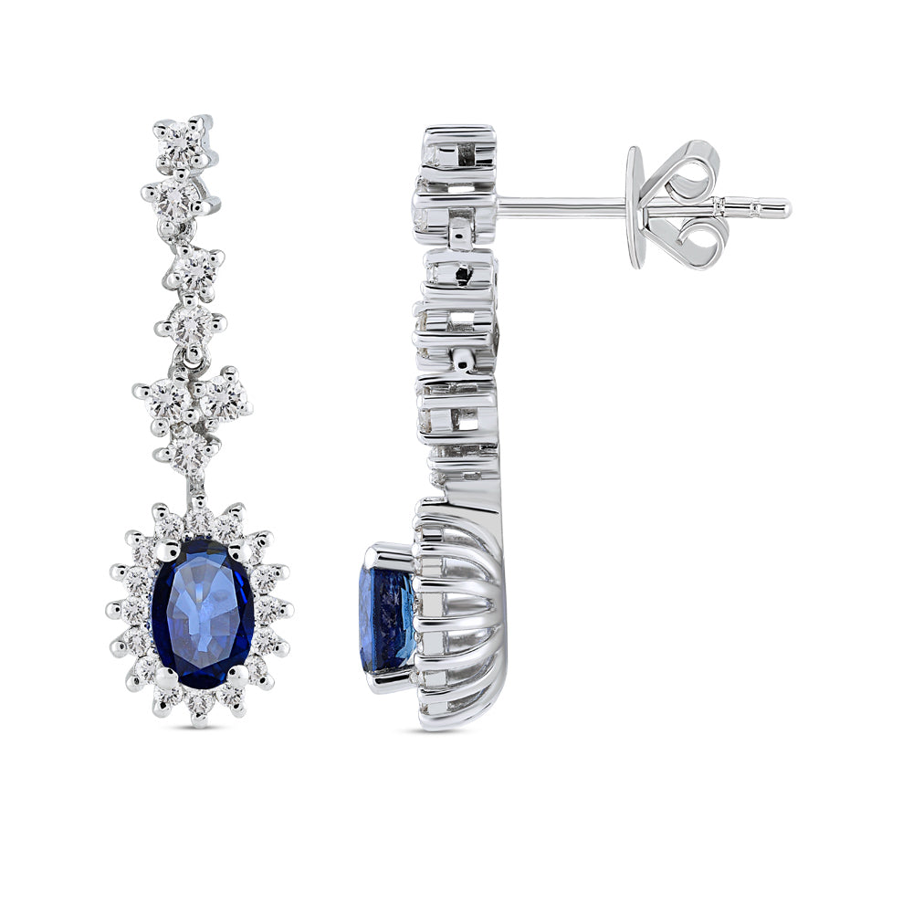Sapphire Earrings