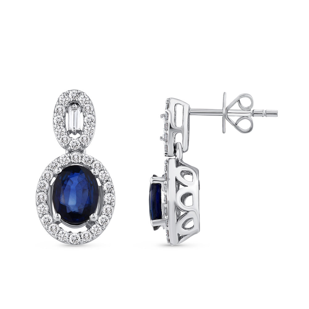 Sapphire Earrings