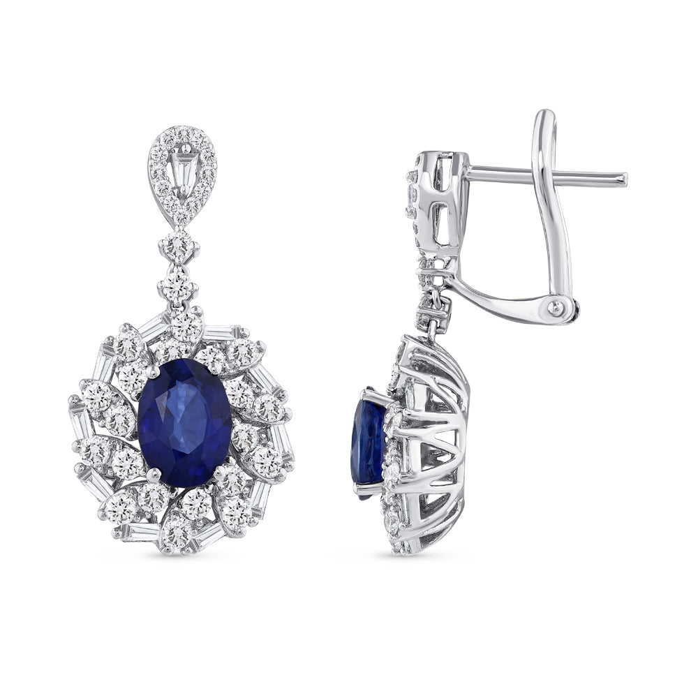 Sapphire Earrings