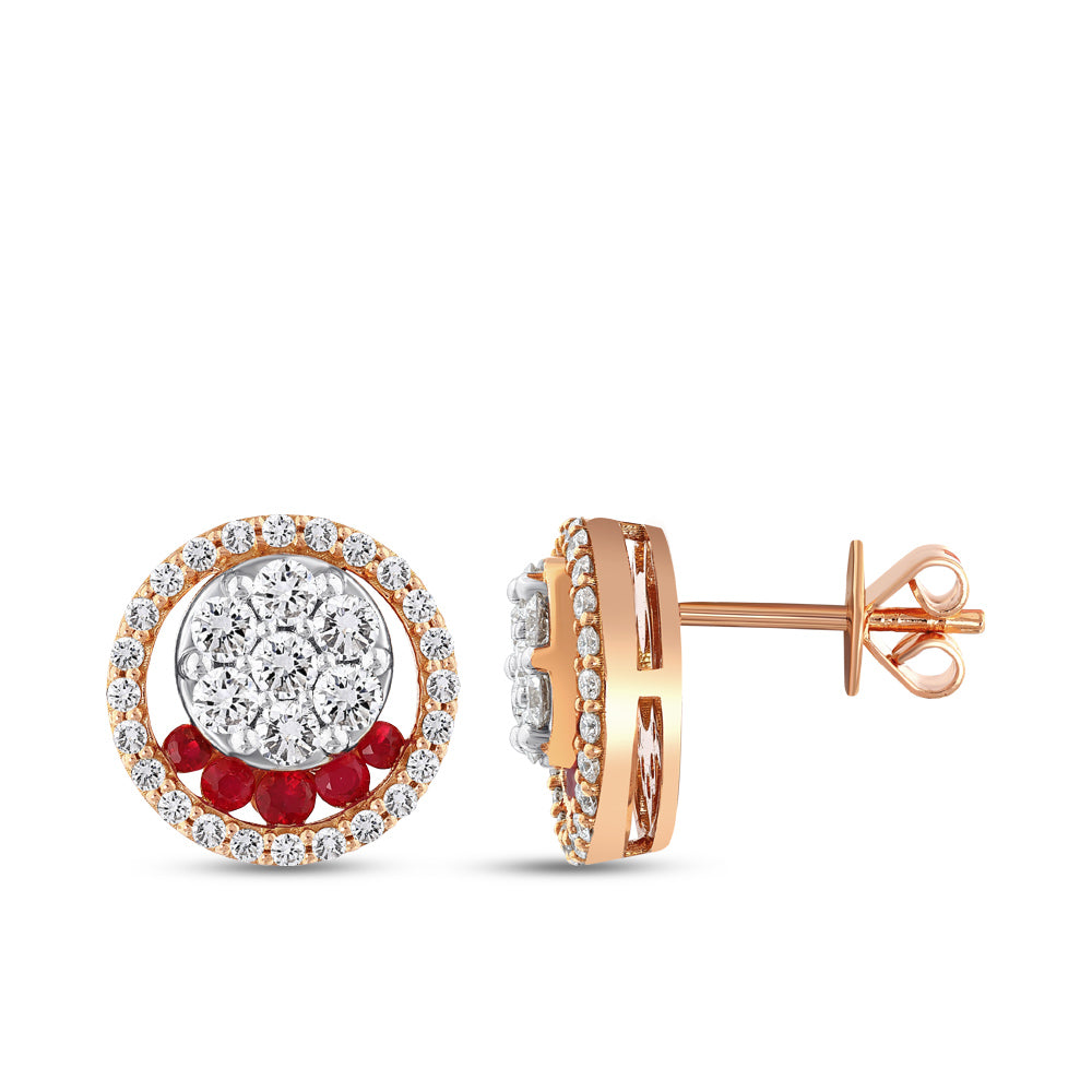 Ruby Earrings