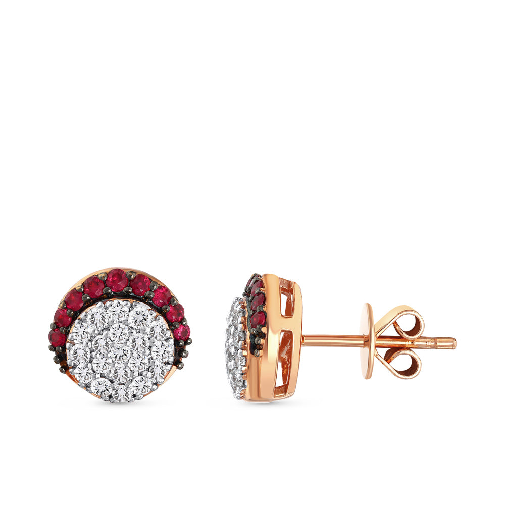 Ruby Earrings