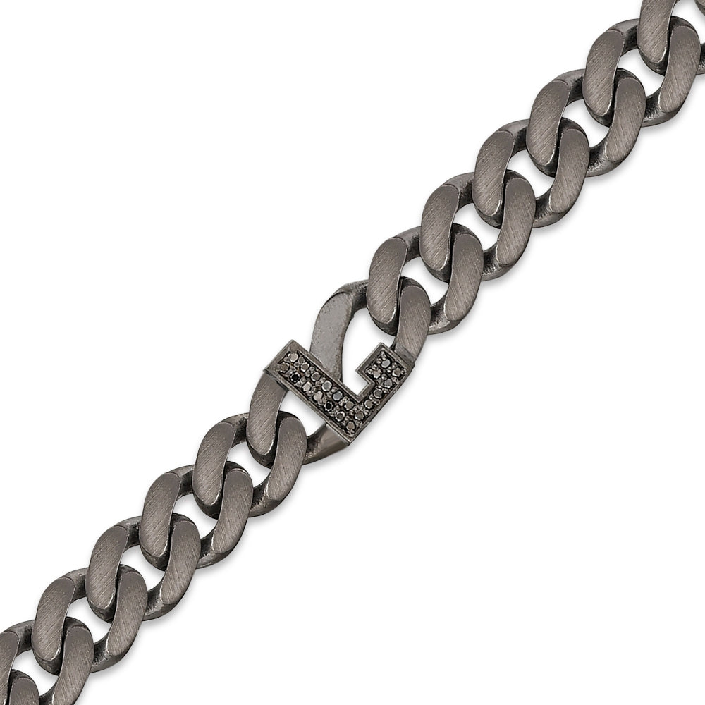 Diamond Initial Bracelet L