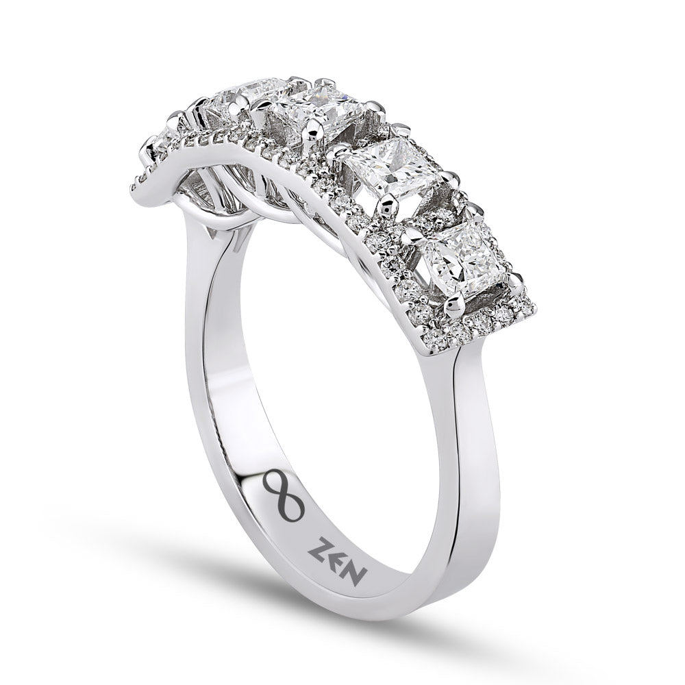 Five Stone Diamond Ring