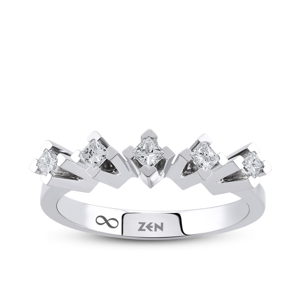 Five Stone Diamond Ring