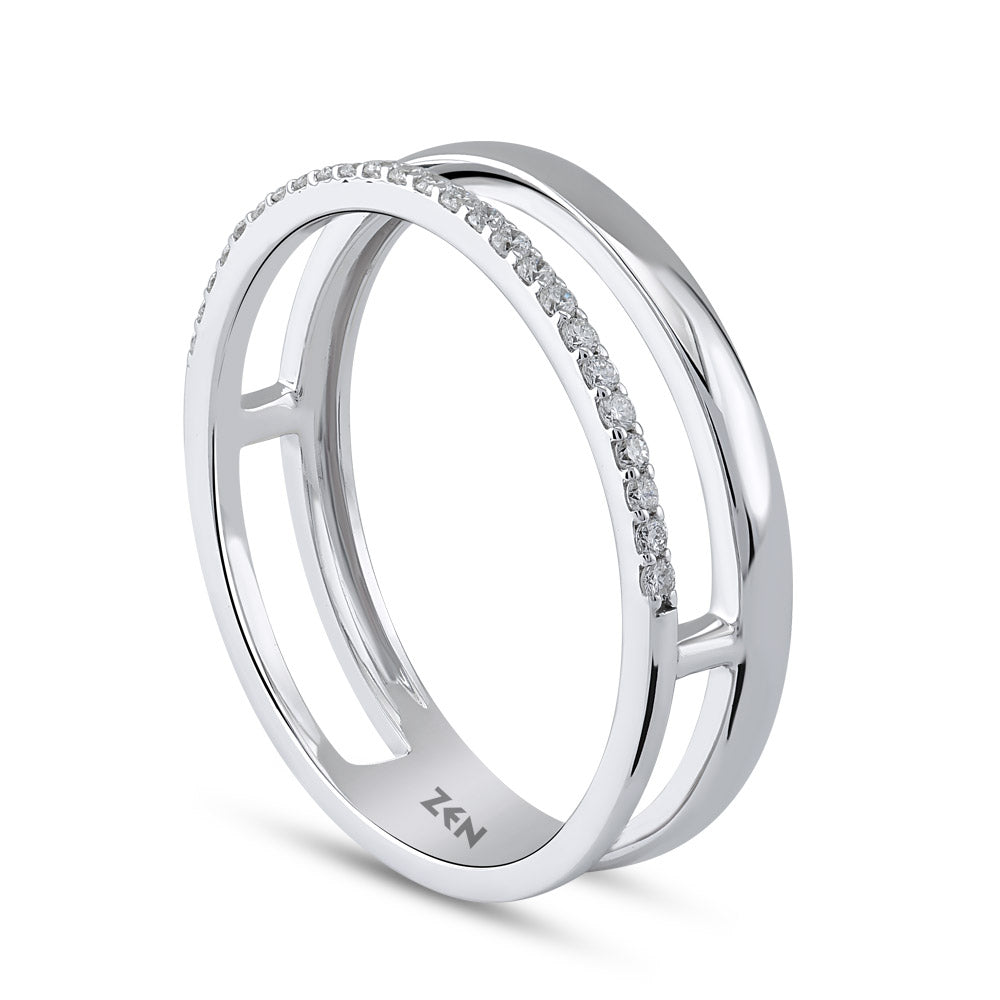 Duet Diamond Ring