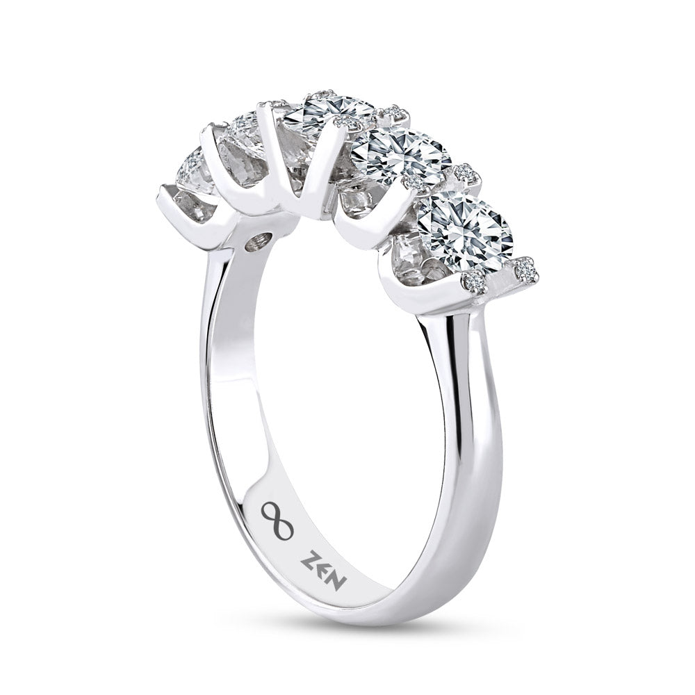 Five Stone Diamond Ring