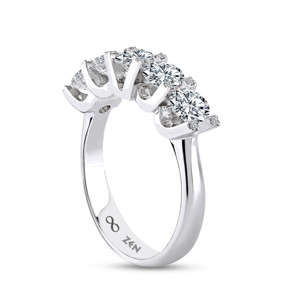 Five Stone Diamond Ring