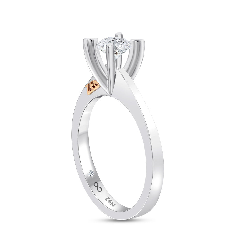 Solitaire Diamond Engagement Ring