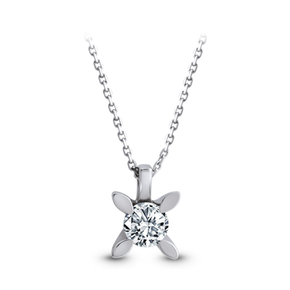 Solitaire Diamond Necklace